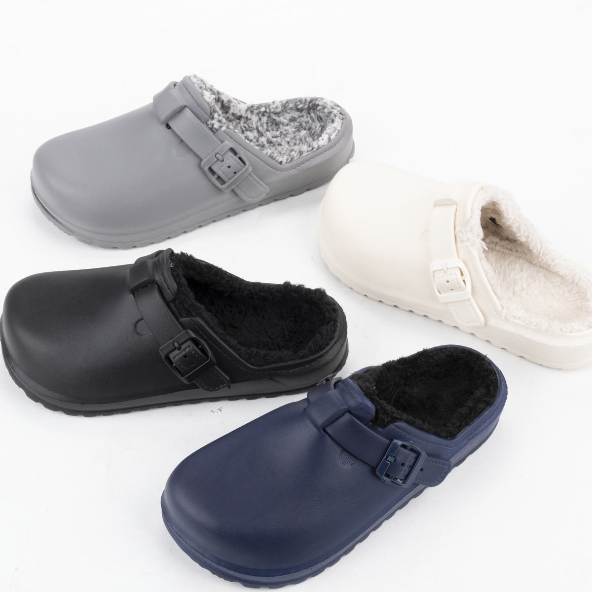 fur lined slippers