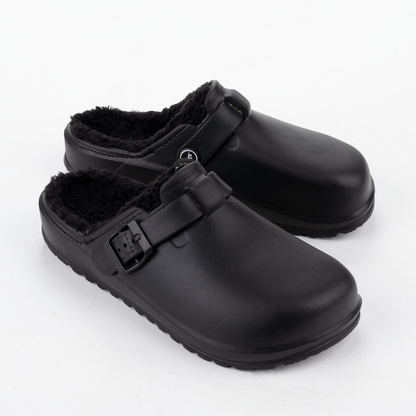 fur lined slippers