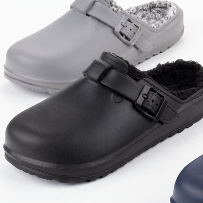 fur lined slippers